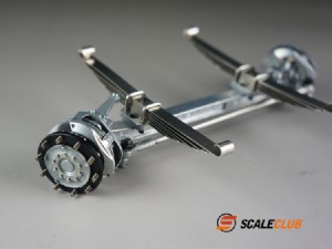 SCALECLUB 1/14 卡車用 像真 無動力前橋 